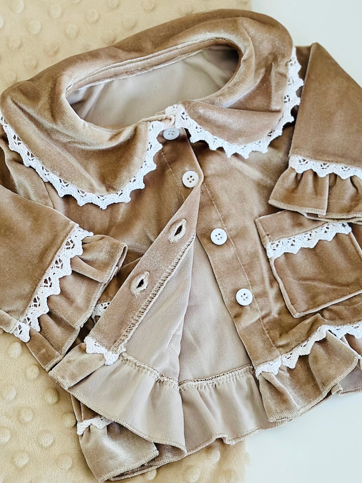 Luxury pyjama met naam | Dessert