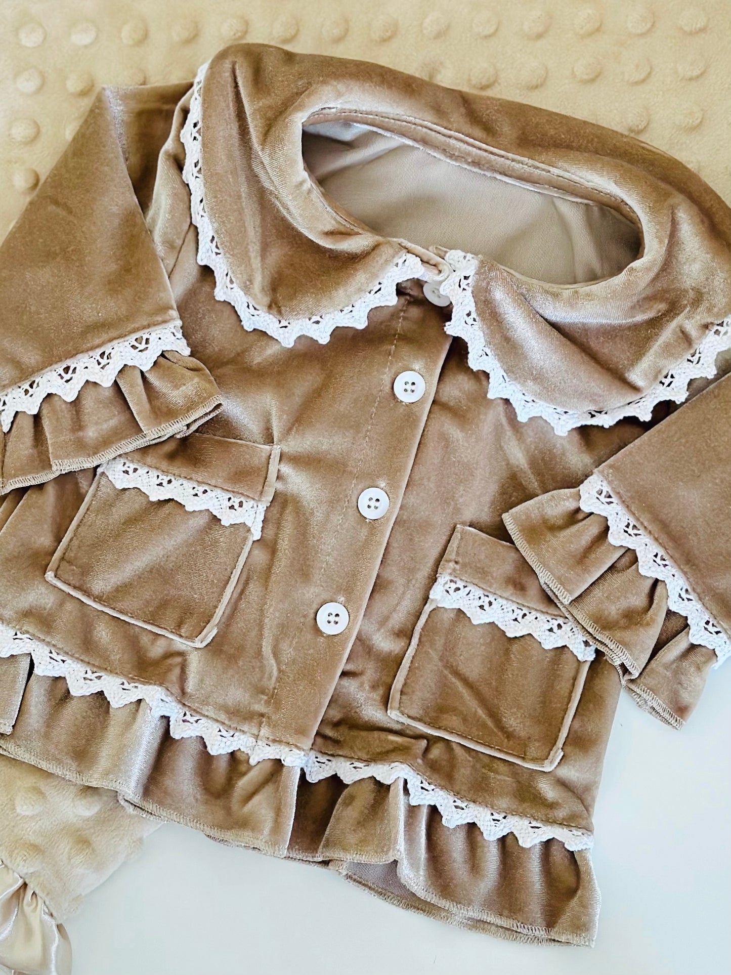Luxury pyjama met naam | Dessert