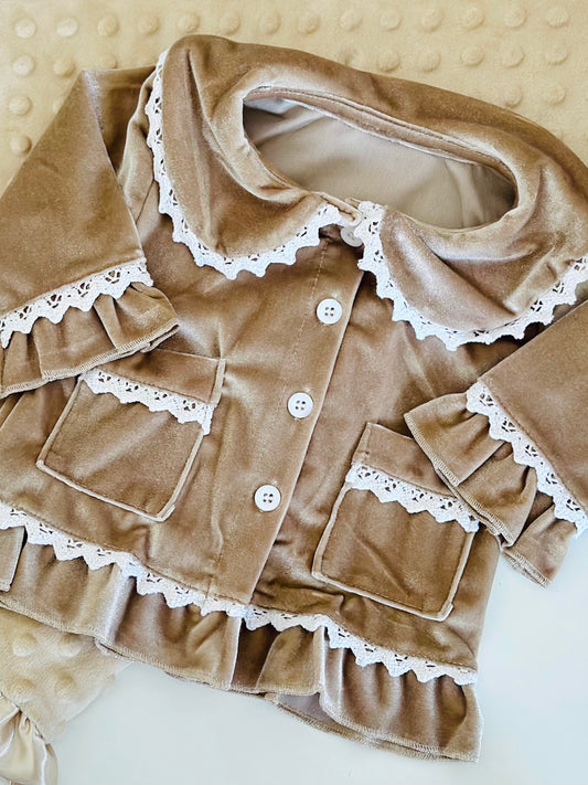 Luxury pyjama met naam | Dessert