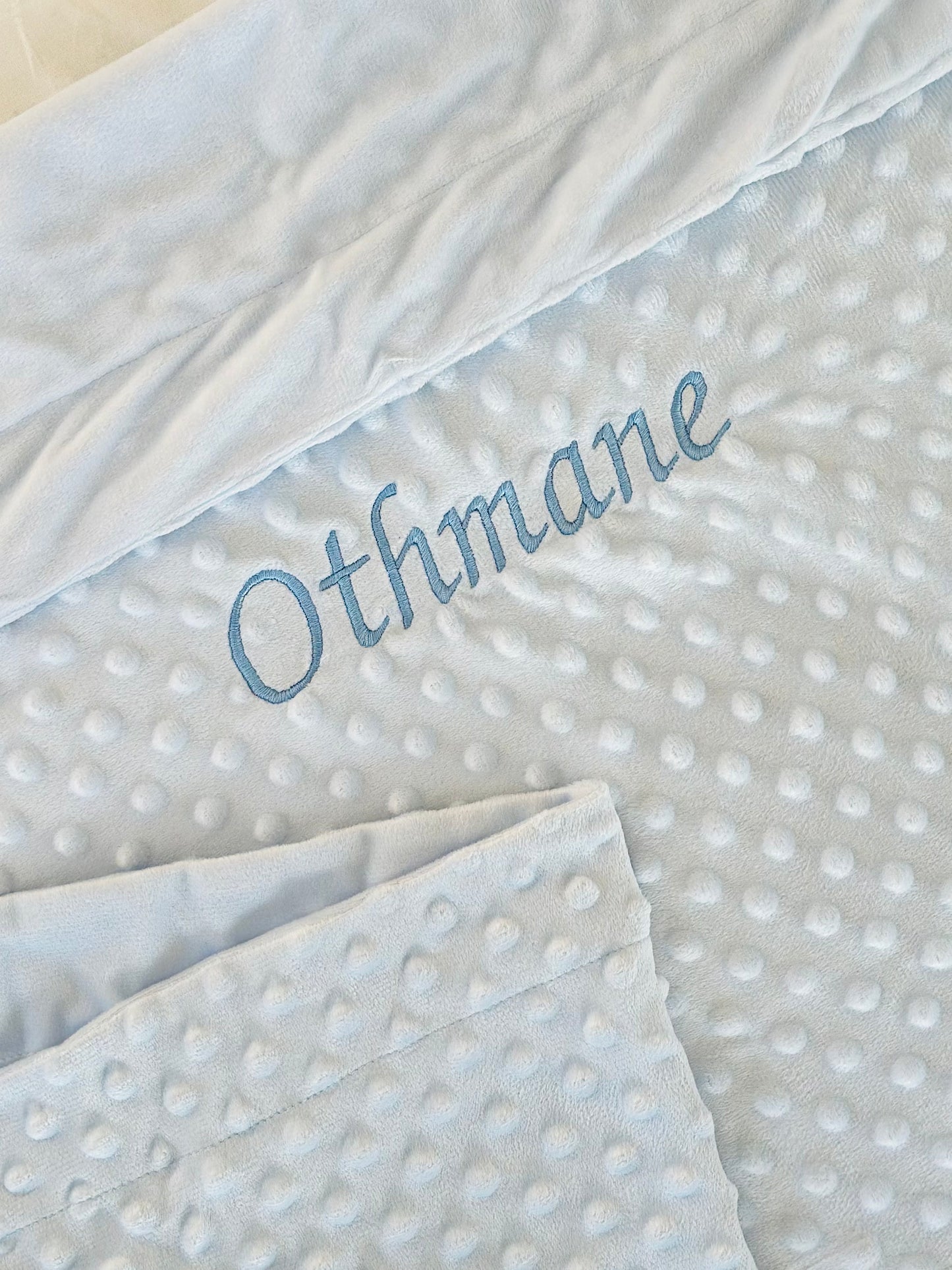 Dekentje Met Naam | Blauw