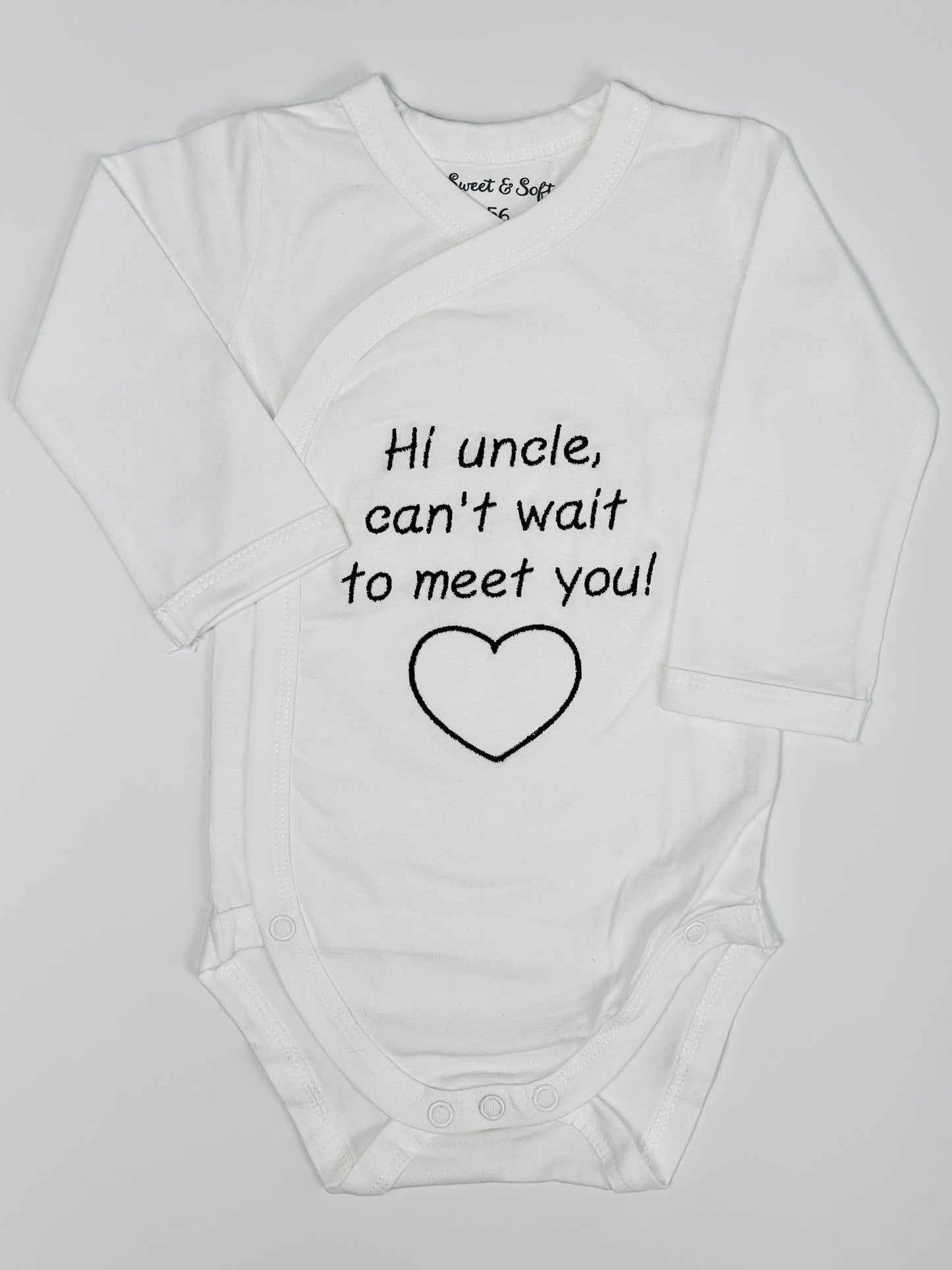 Romper | Hi uncle, can’t wait to meet you!