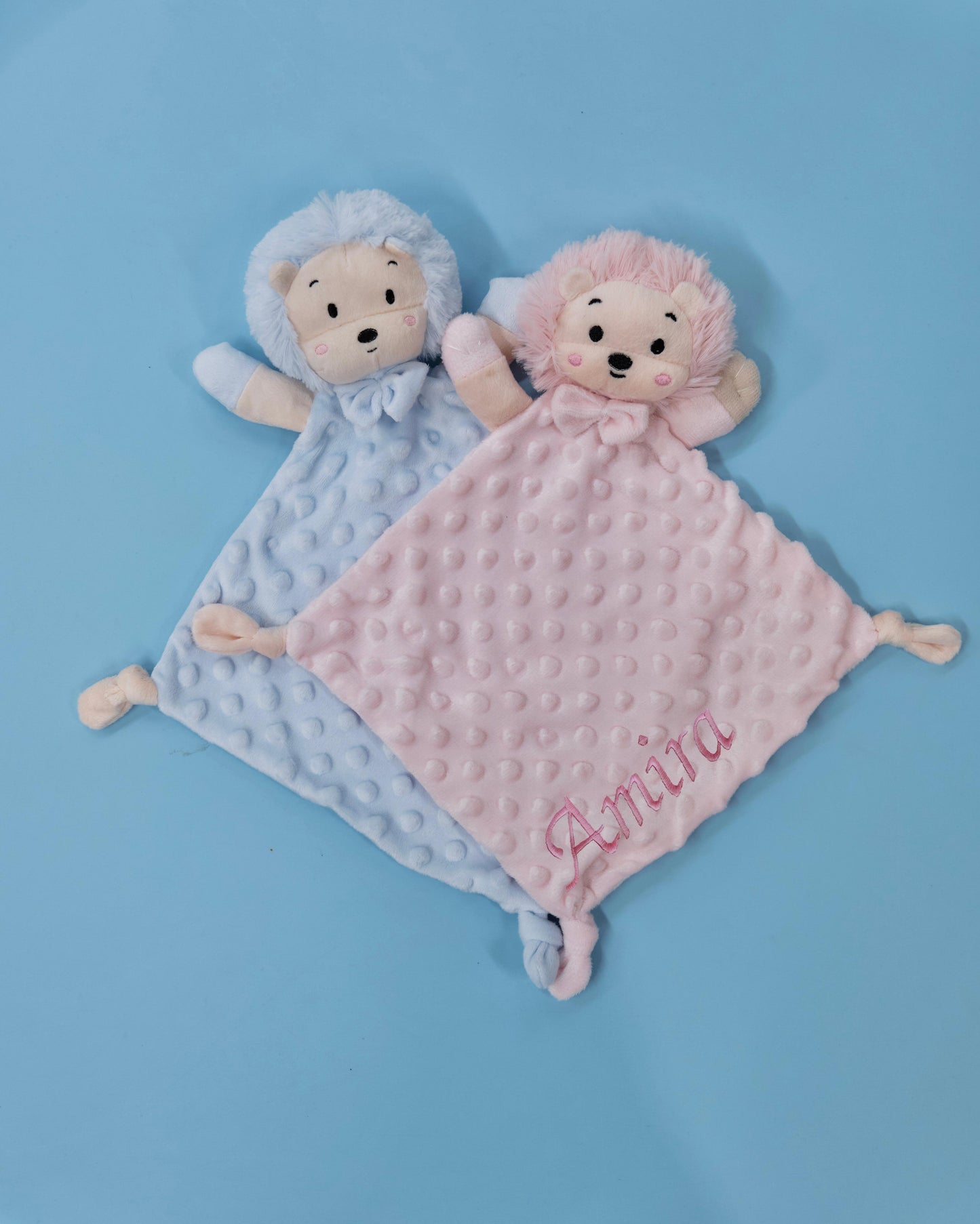 Knuffeldoekje Met Naam | Egel Roze