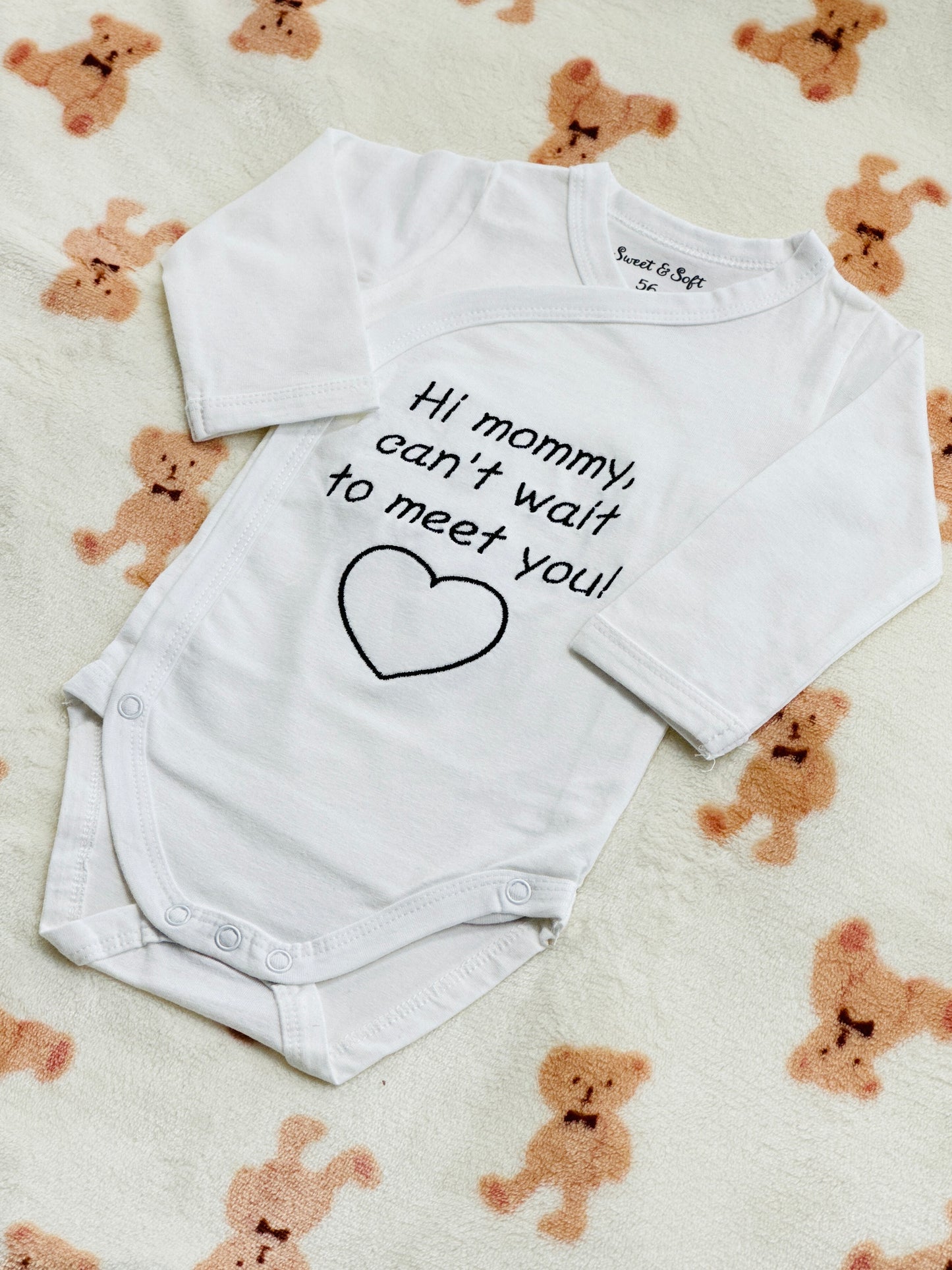 Romper | Hi mommy, can’t wait to meet you!