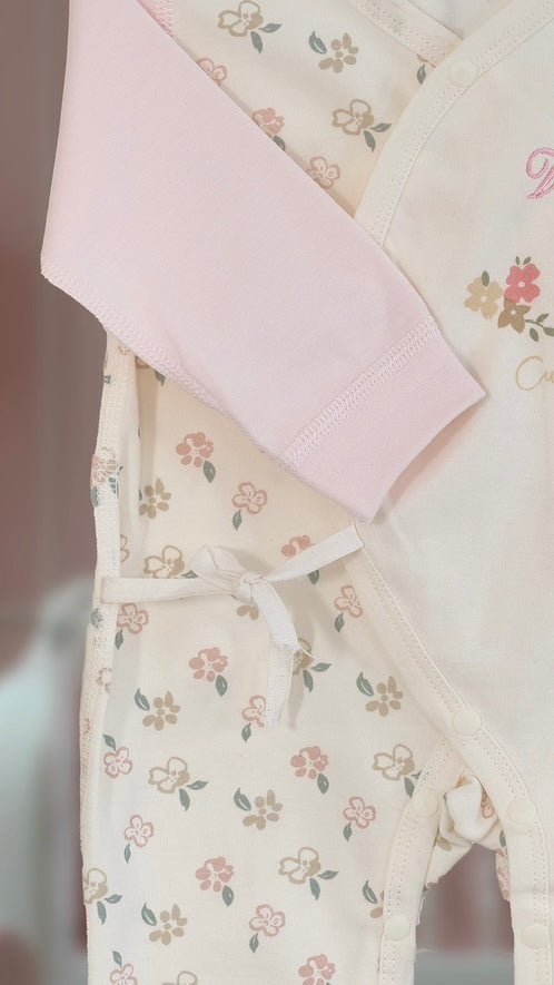 Boxpakje Met Naam | Bloomy Bear Pink