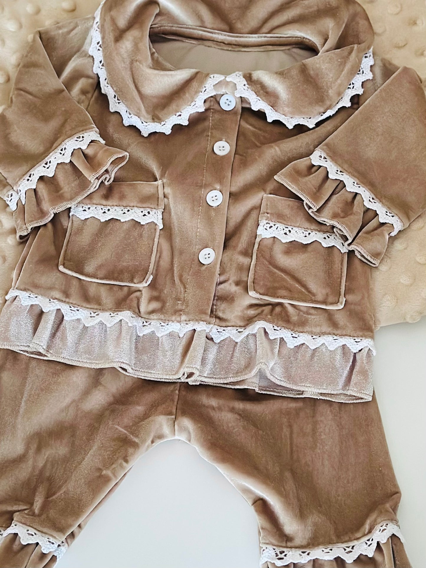 Luxury pyjama met naam | Dessert