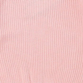 Dekentje met naam Knitted | Roze
