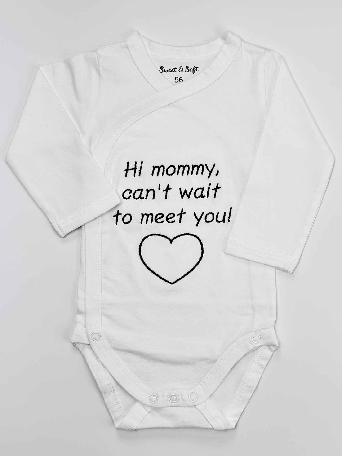 Romper | Hi mommy, can’t wait to meet you!