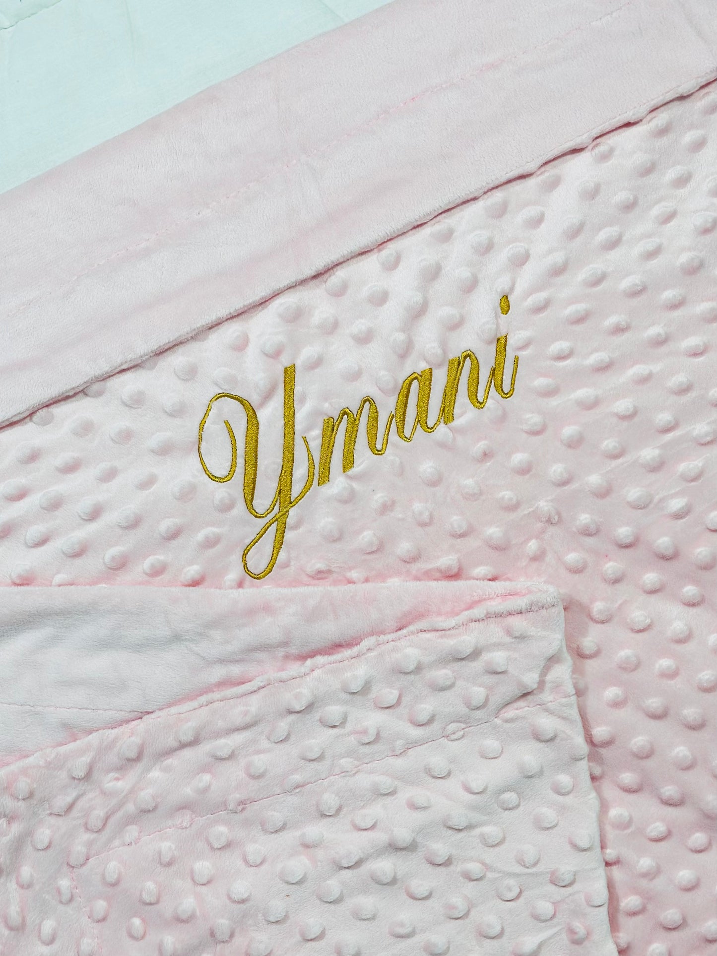 Dekentje Met Naam | Roze