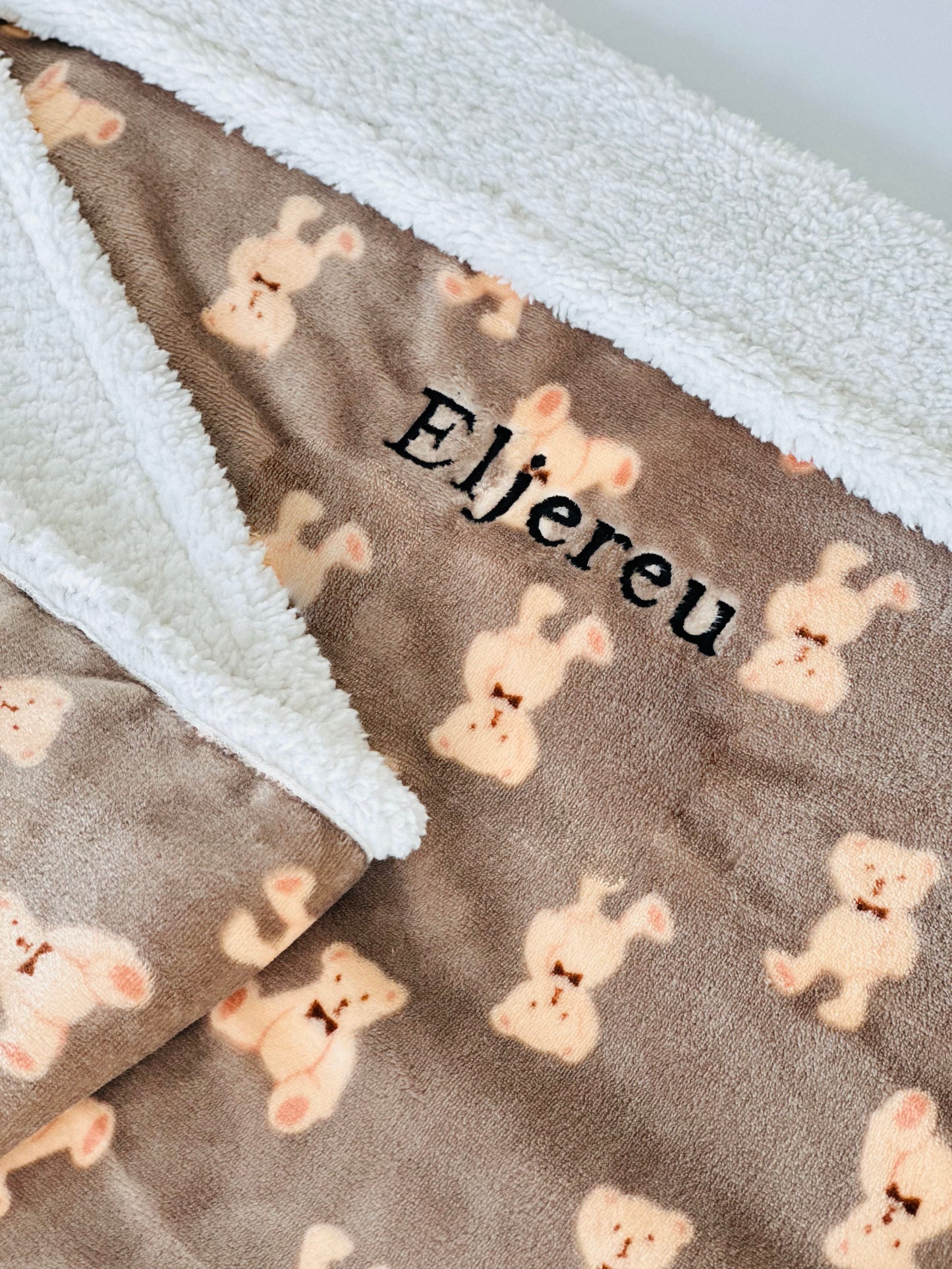 Dekentje Teddy | Bruin