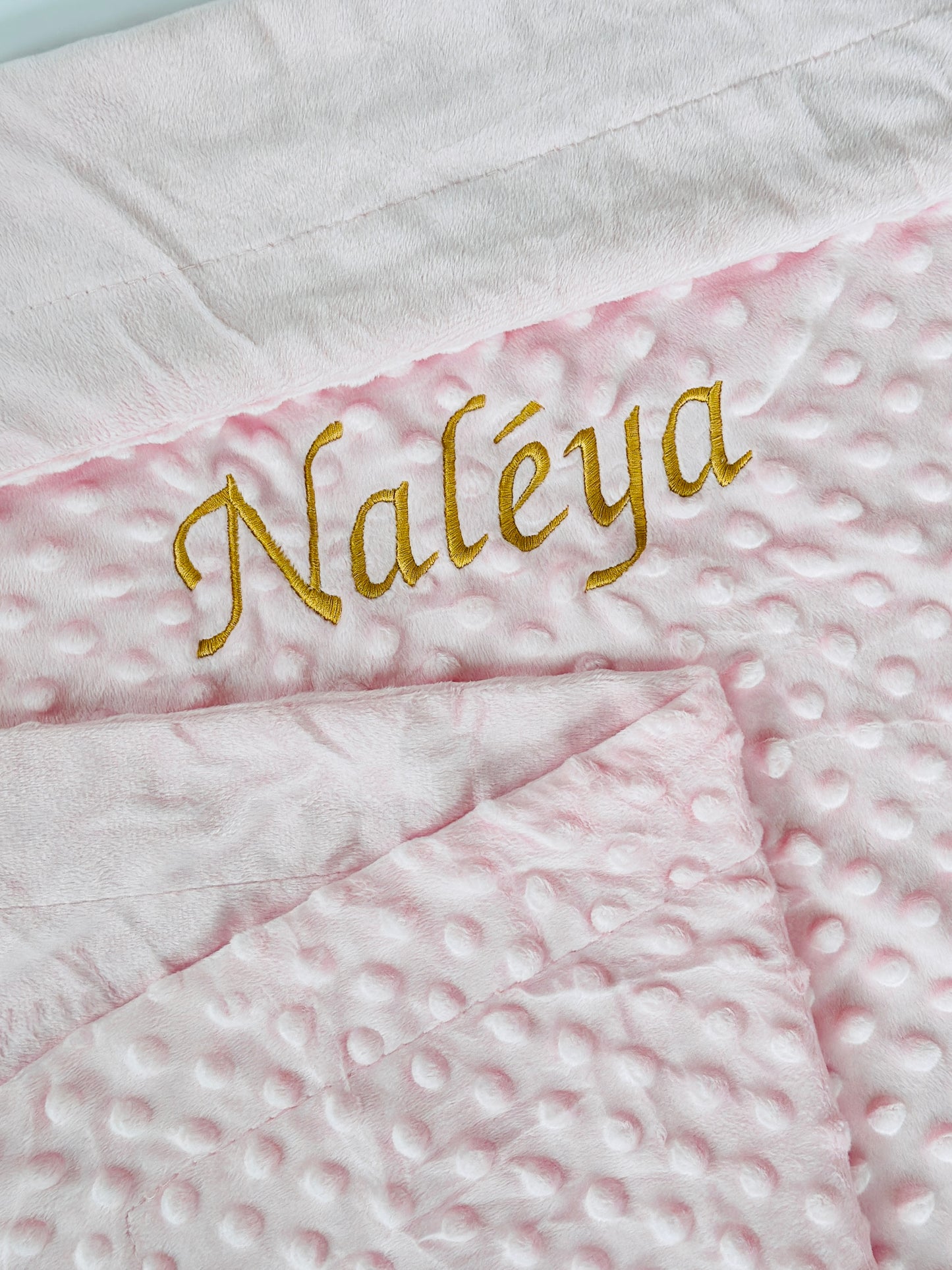 Dekentje Met Naam | Roze
