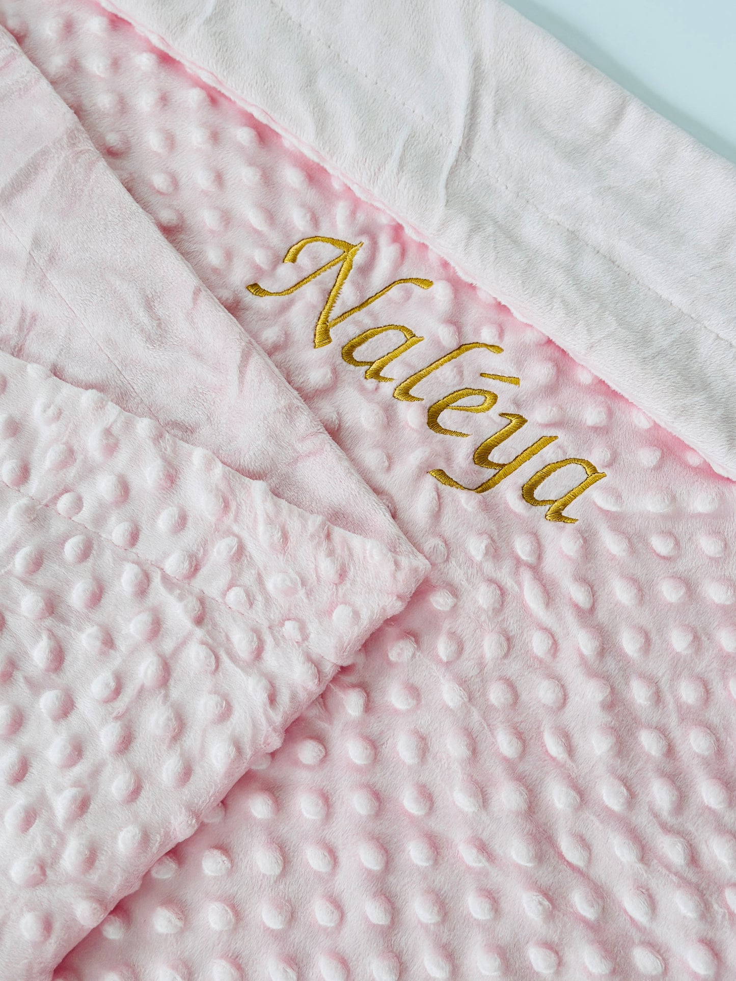 Dekentje Met Naam | Roze