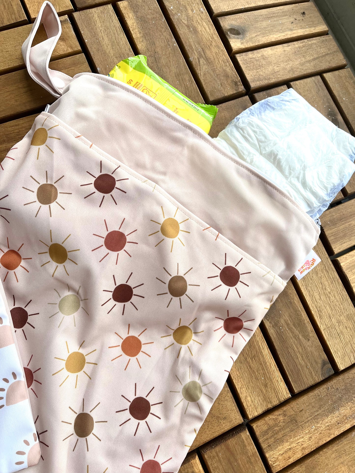 Waterdichte zomerse luiertas