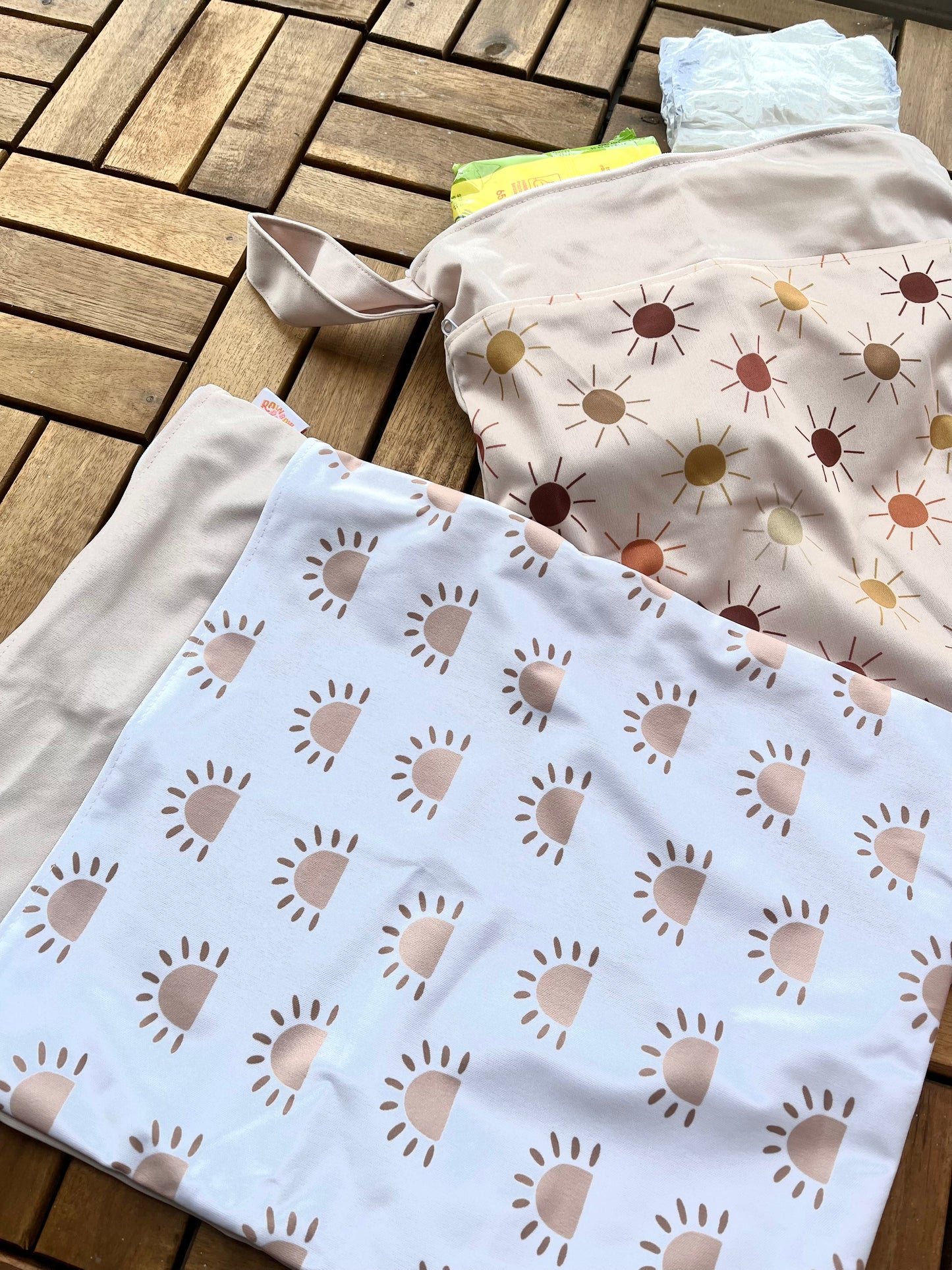 Waterdichte zomerse luiertas