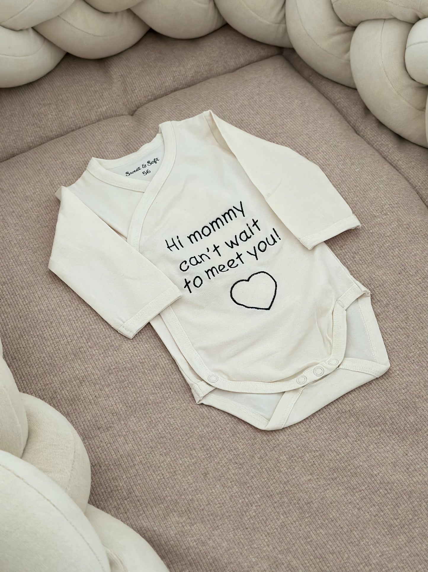 Romper | Hi mommy, can’t wait to meet you!