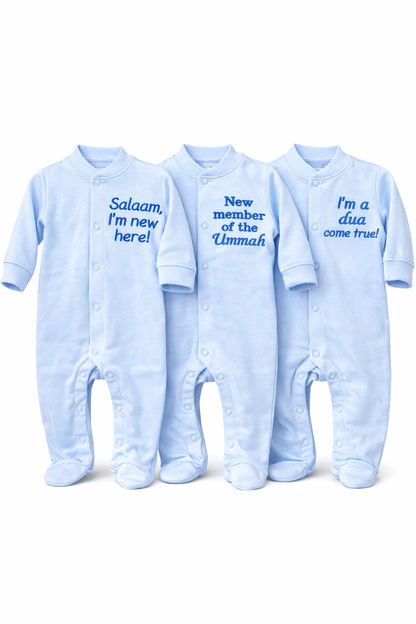 Boxpakje Blauw | New member of the Ummah