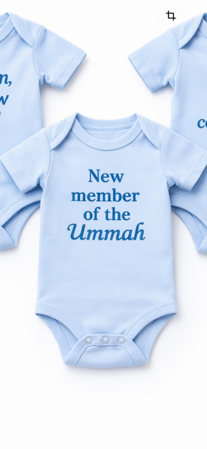 Romper Blauw | new member of the ummah