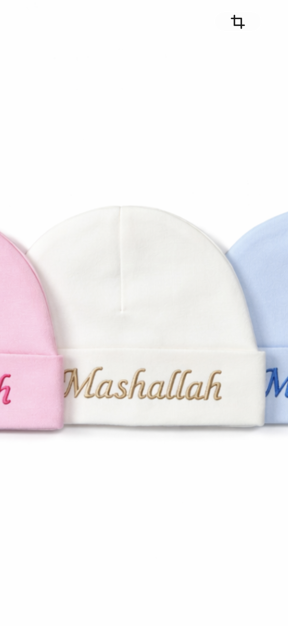 Mutsje roze | Mashallah
