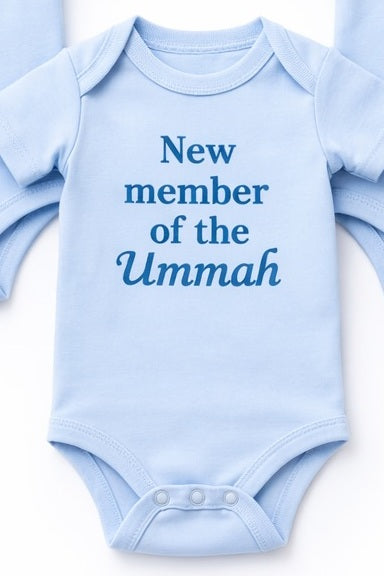Romper Blauw | new member of the ummah